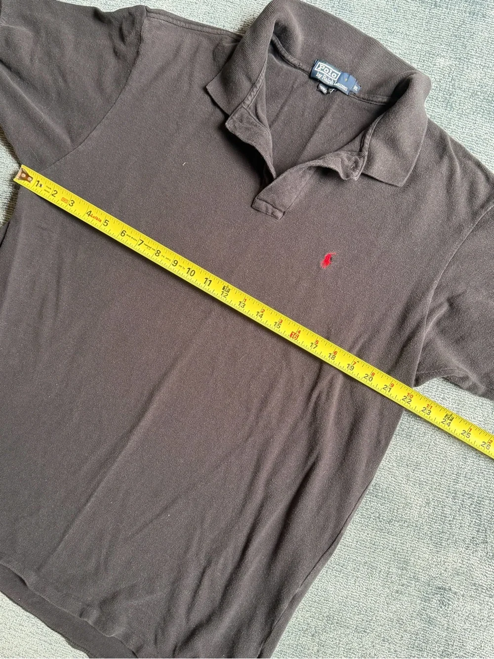 Lot 3 Polo Ralph Lauren polo Sz XL red black blue cotton made in USA